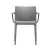 Pedrali - Volt - Chaise de jardin avec accoudoirs - anthracite