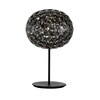 Kartell - Planet LED Table Lamp With Foot Ø33cm - grey/H 53cm/ Ø 33cm/Foot black