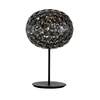 Kartell - Planet LED Table Lamp With Foot Ø33cm - grey/H 53cm/ Ø 33cm/Foot black