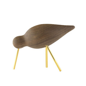 Normann Copenhagen - Anniversary Edition Shorebird Figure Walnut M