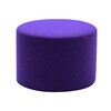 Softline - Drum Stool / Side Table S - violet/Felt fabric 581/H 30cm / Ø 45cm