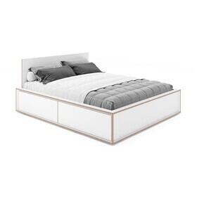 Müller Small Living - Spaze Doppelbett mit hohem Kopfteil 160x200cm