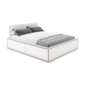 Müller Small Living - Spaze Double Bed with High Headboard 160x200cm