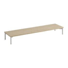 Muuto - Stacked 2.0 podium met buisvoet 131x35cm