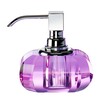 Decor Walther - KR ssP KRISTALL - Distributeur de savon liquide - violet/ chrome/transparent