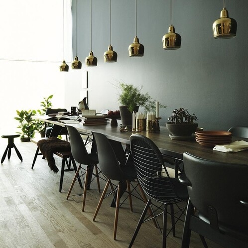 Artek A330S Golden Bell Suspension Lamp Brass | AmbienteDirect Artek A330S Golden Bell Suspension Lamp Brass | AmbienteDirect