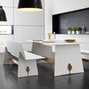 Conmoto - Tension Outdoor Bench With Backrest