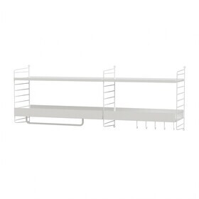 String - Wall Coat Rack 140x50x30cm