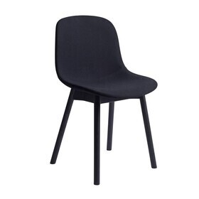 HAY Neu 12 Chair Soft Black Stained Oak Base | AmbienteDirect