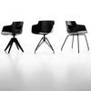 MDF Italia - Flow Slim - Fauteuil piètement LEM
