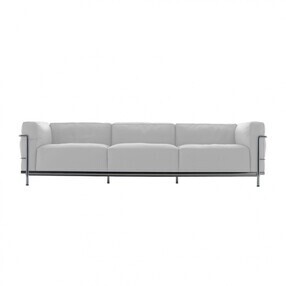 Cassina - LC3 Fauteuil Grand Confort grand modèle trois places
