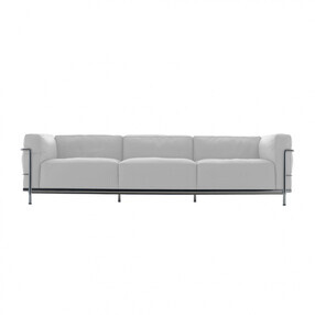 Cassina - LC3 Fauteuil Grand Confort grand modèle trois places