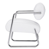 ClassiCon - Bonaparte - Fauteuil - blanc/cuir Classic/Hauteur d'assise: 45cm