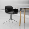 Normann Copenhagen - Form Drehstuhl mit Armlehnen 4L Alu