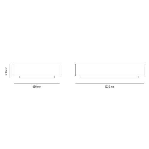 M&M FURNITURE エムアンドエム / Low Table masses New Works Mass Wide Coffee Table with Drawer | Batten Home