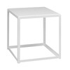e15 - e15 FK12 FortyForty - Bijzettafel/Plank   - wit/40x40x40cm/1 plank verwijderbaar