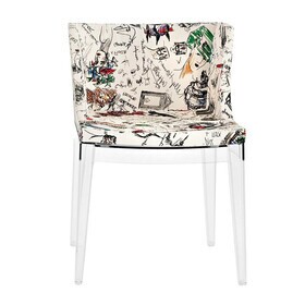 Kartell - Mademoiselle Stuhl Gestell transparent