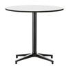 Vitra - Bistro Table - Tafel rond - wit/solid-core materiaal/onderstel basic dark zwart/voor binnen en buiten