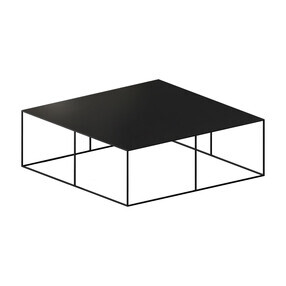Zeus - Table d'appoint Slim Irony 100x100x34cm