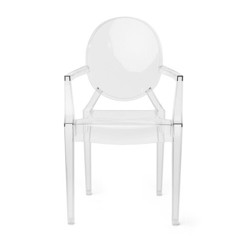 Kartell - Lou Lou Ghost kinderstoel - transparant/polycarbonaat