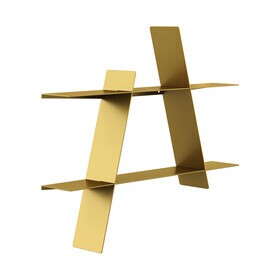 Andersen Furniture - A-Shelf Wandregal Messing
