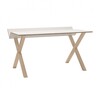 Moormann - Moormann Kant Schreibtisch - weiß RAL 9016/Laminat/L x B x H: 190 x 105 x 74cm