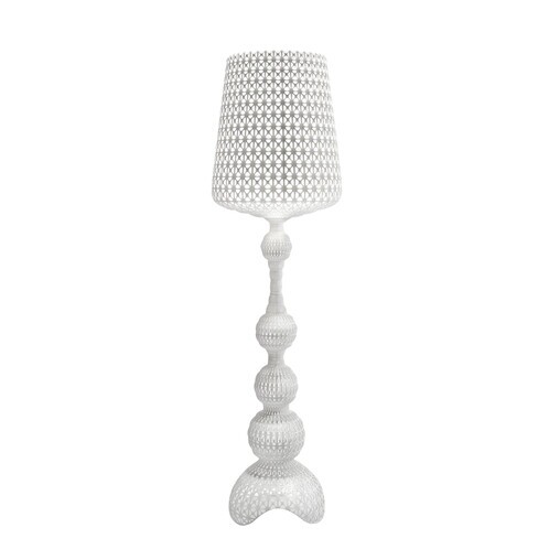 Kartell - Kabuki LED Floor Lamp H:165cm - white/with dimmer