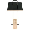 Moormann - Abgemahnt Side Table - black birch/H: 62cm