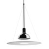 Flos - Frisbi - noir/verre/métal