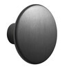 Muuto - The Dots Kleiderhaken Metall L - schwarz/Ø 5cm