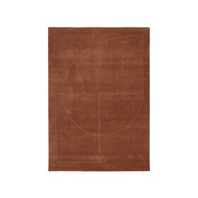 Linie Design - Lineal Poem Wollteppich 140x200cm