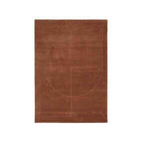 Linie Design - Lineal Poem wol tapijt 140x200cm