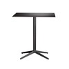 Plank - Mister X Gartentisch 80x80cm - schwarz/HPL/80x80cm/H: 73-74,5cm