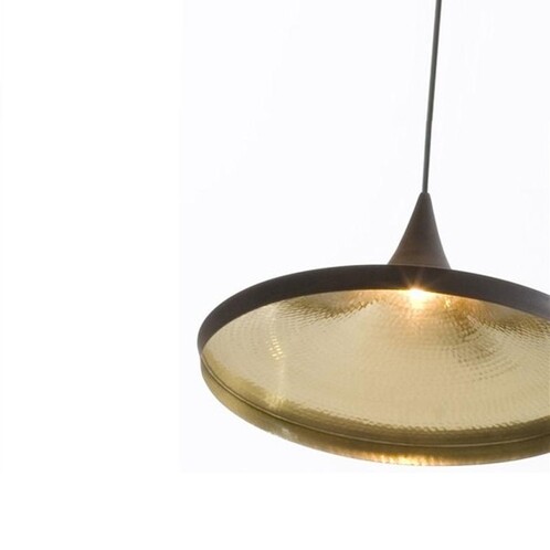 Tom Dixon Beat Wide Suspension Lamp | AmbienteDirect