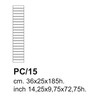 Cappellini - Revolving Cabinet Chest Of Drawers - line drawing