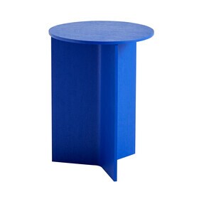 HAY - Slit Side Table Wood Round H47cm
