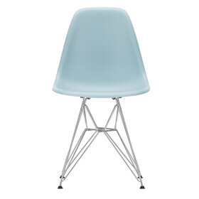Vitra - Eames Plastic Side Chair DSR RE Chromed Base