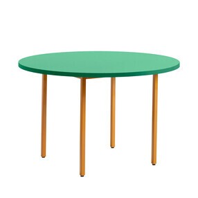 HAY - Two-Colour Esstisch Gestell Ocker Ø120cm