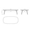 Gubi - Gubi Dining Table Elliptical