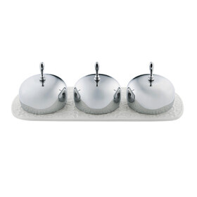 Alessi - Ensemble de 3 bols de marmelade Dressed