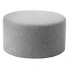 Softline - Drum - Tabouret / table d'appoint L - clair gris/feutre 620/H 30cm / Ø 60 cm