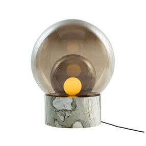 pulpo - Boule Medium Bodenleuchte Sockel Marmor