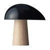 Lightyears - Night Owl - Lampe de table - bleu minuit/frêne/laqué/H23,9cm/Ø23,5cm/câble noir