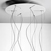 Foscarini - Multi Canopy round - white/H 5.5cm/Ø 50cm/for 6-9 lights (depending on lamp)