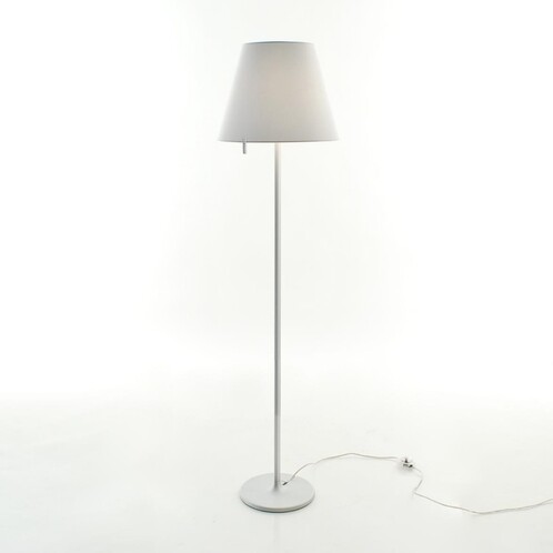 Artemide Melampo Terra Floor Lamp, Grey Lampshade For Floor Lamp