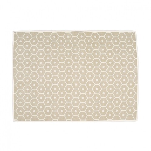 pappelina - Honey Blanket - sand/vanilla/180x140cm