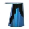 ClassiCon - Pli - Bijzettafel hoog - saffier blauw/tafelplaat blauw glanzend/H 65cm/Beschikbaar vanaf april 2017