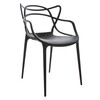 Kartell - Masters - Stoel - zwart/mat