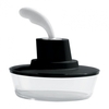 Alessi - Ship Shape Butterdose mit Spachtel - schwarz