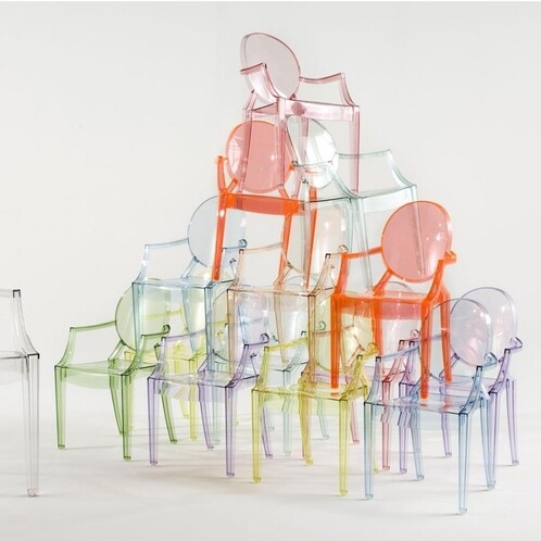 Kartell Lou Lou Ghost Children's Chair | AmbienteDirect